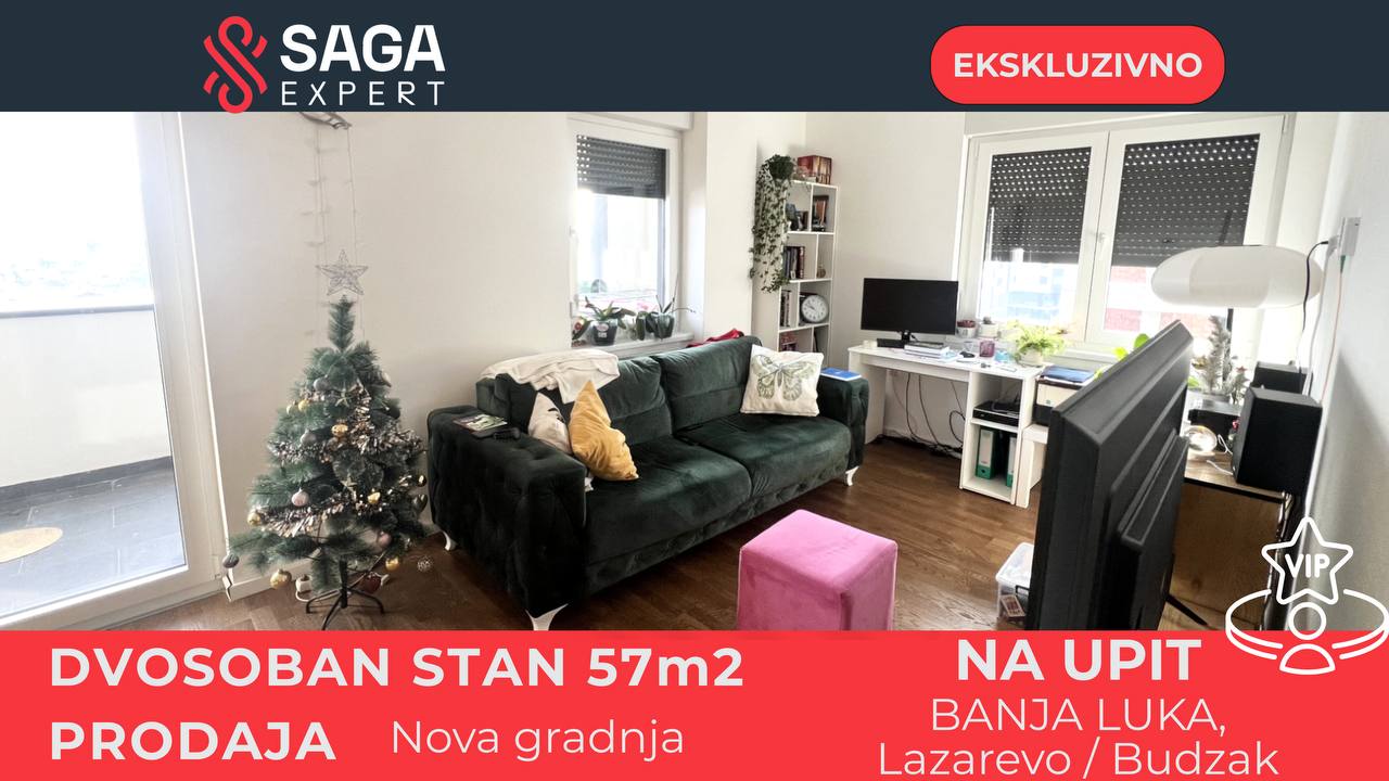 Prodaja useljiv dvoosban stan Lazarevo Obilicevo Banja Luka