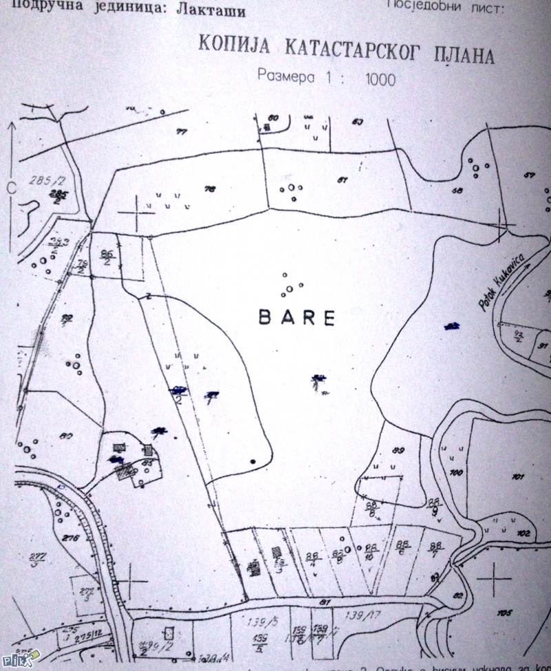 Prodaje se zemlja i šuma u Malom Blašku