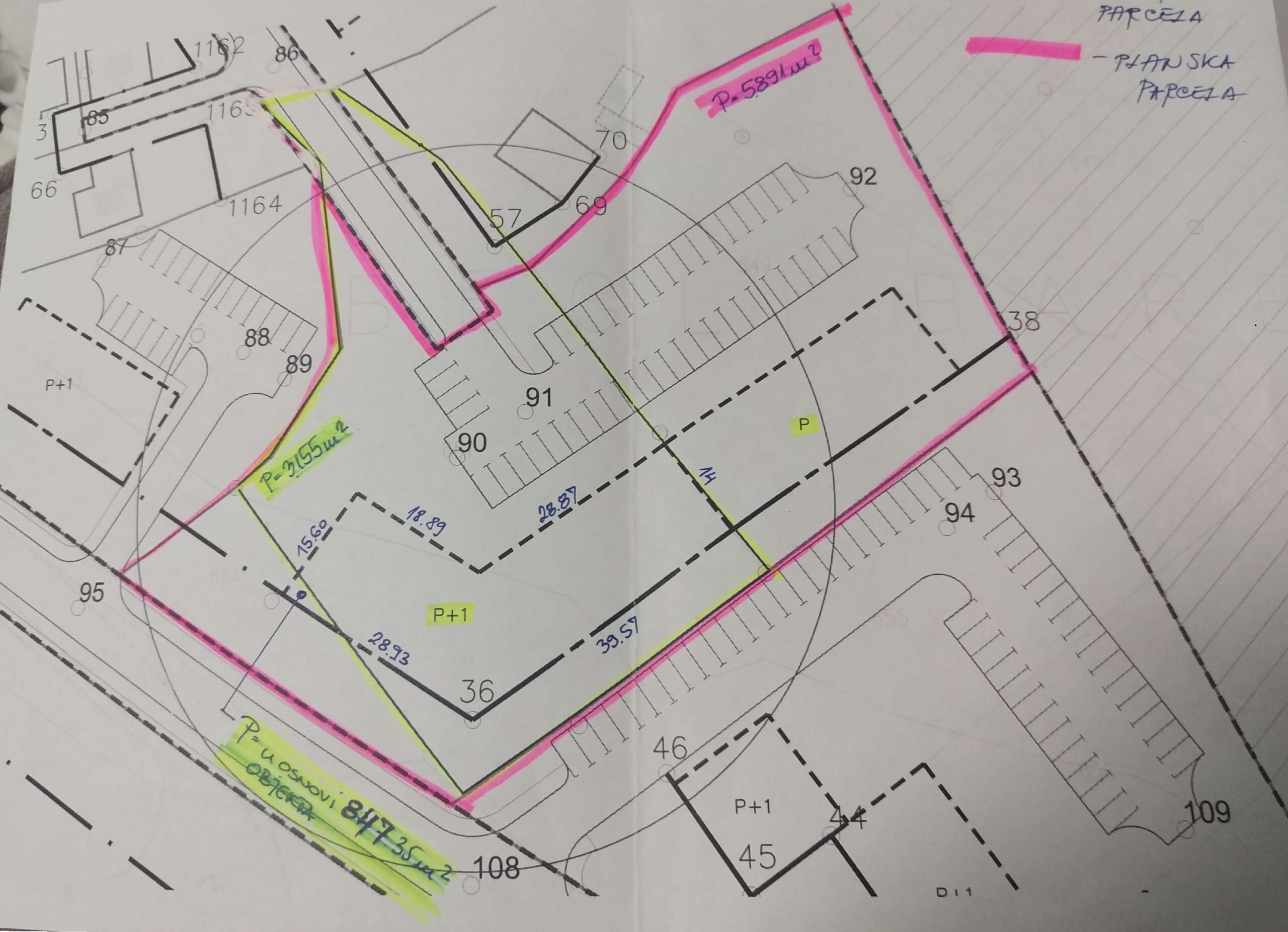 Parcela za proizvodno-skladišni objekat