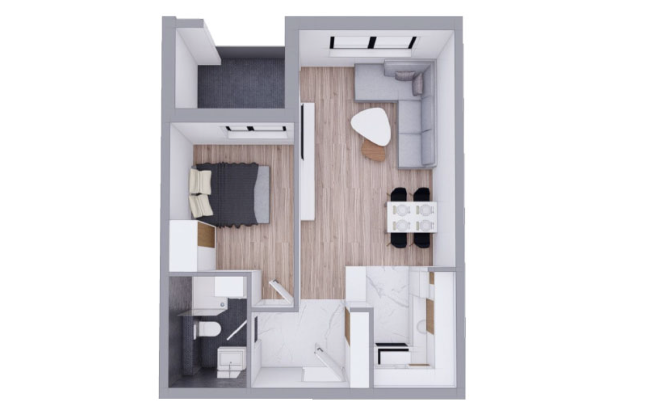 Dvosoban stan na prodaju Paprikovac – 41 m², novogradnja