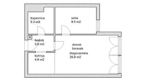 Useljiv trosoban stan Lazarevo, Banja Luka