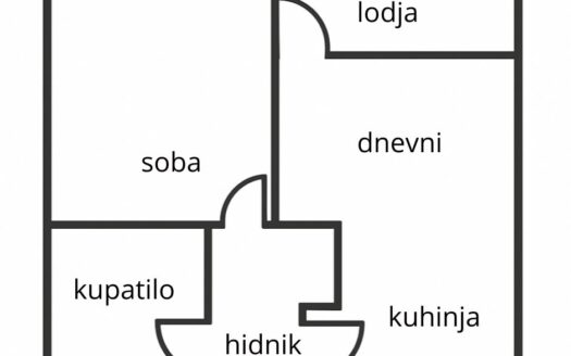 Moderan dvosoban stan Mejdan Banja Luka