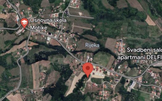 Gradjevinsko zemljiste 850m² Motike